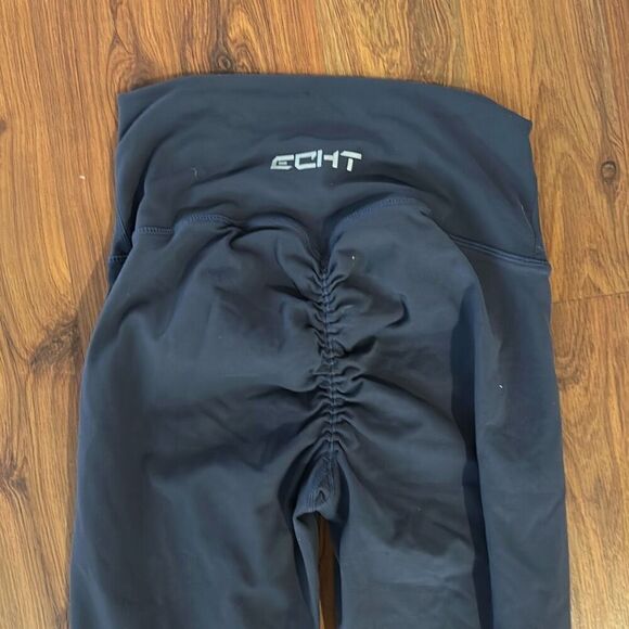 ECHT gray leggings S scrunch - Picture 1 of 4